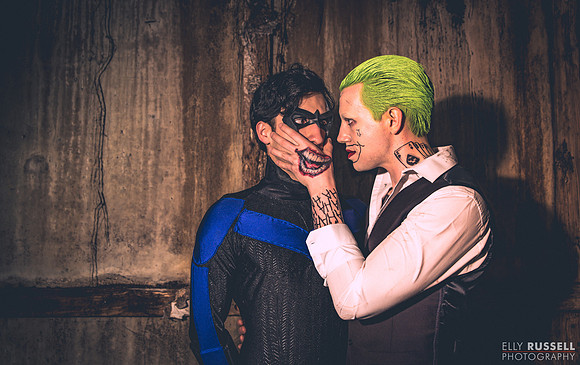Joker and Nightwing